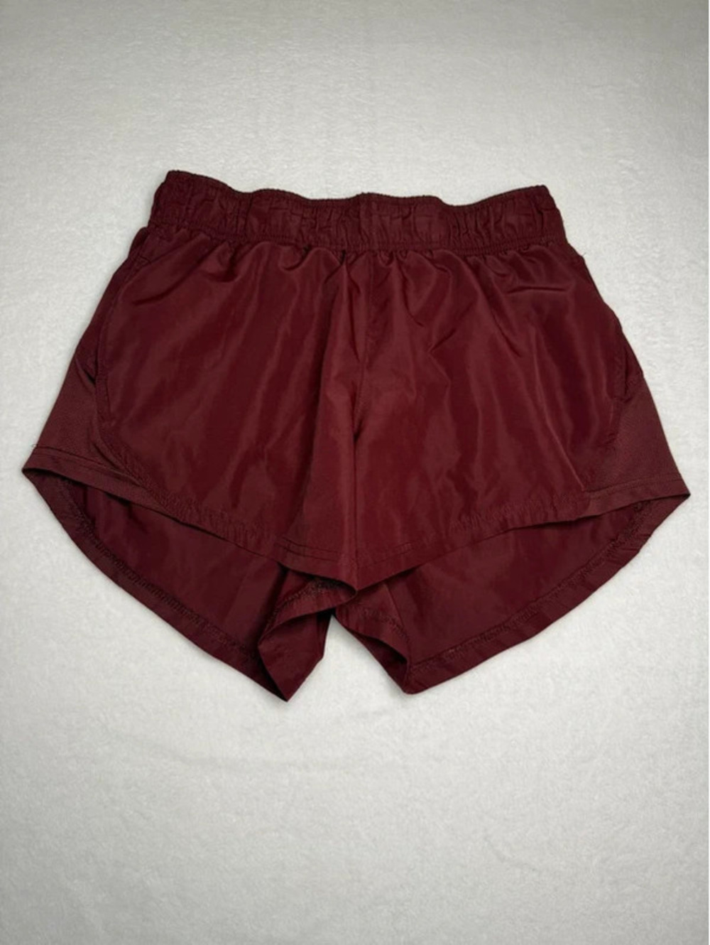 Athletic Works Burgundy Running Shorts Women’s Medium 8-10 Athletic